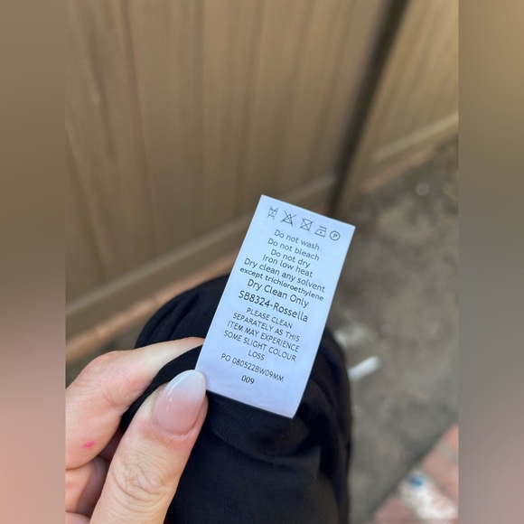 HOUSE OF CB 'Rossella' Black Ruffle Mini Dress - Picture 15 of 15